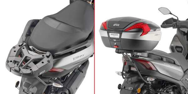 GIVI Topcase-Träger für MONOKEY® oder MONOLOCK® Koffer für verschiedene Yamaha Modelle (s. Beschreibung)