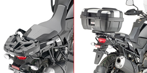 GIVI Topcase Träger für Monokey od. Monolock Koffer, f. Suzuki V-Strom 1050 / XT/SE (20-25)/ DE (23-25)