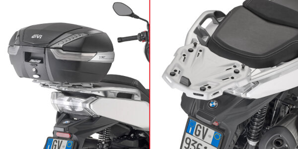GIVI Topcase-Träger für Monokey oder Monolock Koffer - für BMW C 400 GT (19-24) - Zuladung 6 kg