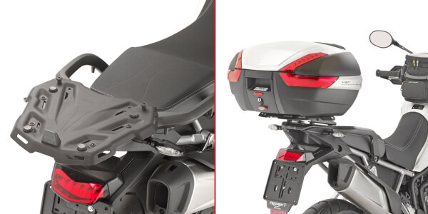 GIVI Topcase Träger für Monokey oder Monolock Koffer für Triumph Tiger 900 (20-26)