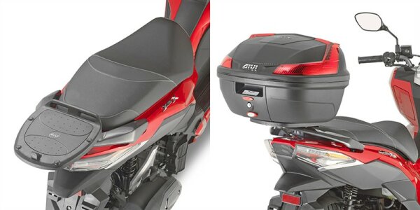 GIVI Topcase Träger für Monolock Koffer für SYM Jet X 125 (21-26)