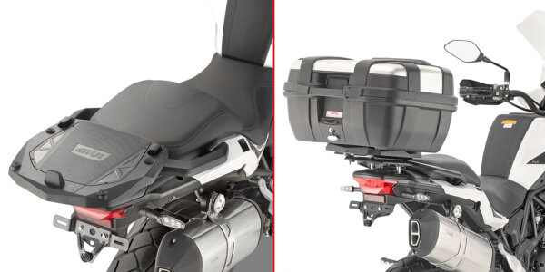 GIVI Topcase-Träger für Monokey oder Monolock Koffer für Benelli TRK502X (20-26), TRK502 (21-26)