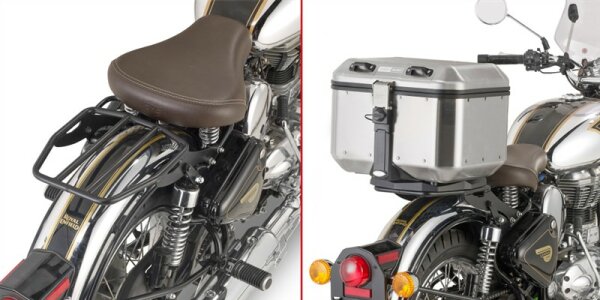 GIVI Topcase Träger für Monokey oder Monolock Koffer für Royal Enfield Classic 500 (19-20)