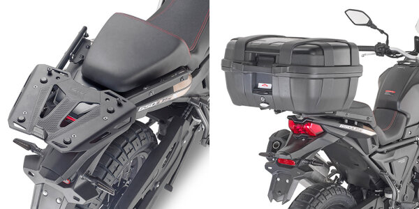 GIVI Topcase Träger für Monokey oder Monolock Koffer für VOGE Valico 650 DS (21-24)