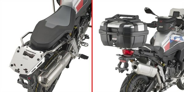 GIVI Alu Topcase Träger für Monokey Koffer, 6 kg für BMW F850GS Adv. (19-23), F900GS Adv. (24-26)