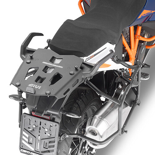 GIVI Alu Topcase Träger, schwarz, für Monokey Koffer, für diverse KTM Modelle, siehe unten