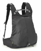 GIVI Easy-BAG - Rucksack schwarz aus Cordura Volumen 22 Liter + Helmtasche / Max. Zuladung 3 kg