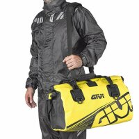 GIVI Easy-T Waterproof - Gepäckrolle, 40 Liter gelb-neon, mit Tragegurt