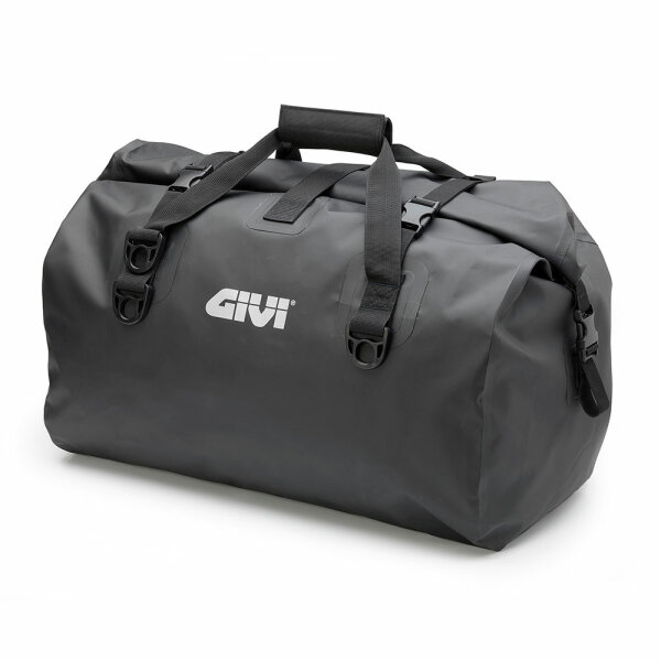 GIVI Easy Bag Waterproof - Gepäckrolle mit Tragegurt Volumen 60 Liter, schwarz