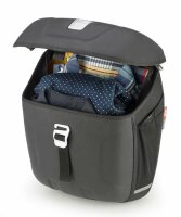 GIVI METRO-T Easy Lock Packtaschen schwarz (Paar) für TMT Träger /18 Liter Volumen  / max. Zuladung 4 kg