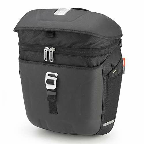 GIVI METRO-T Easy Lock Packtasche schwarz (1 Stück) für TMT Träger / 18 Liter Volumen / Max. Zuladung 4 kg