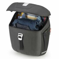 GIVI METRO-T Easy Lock Packtasche schwarz (1 Stück) für TMT Träger / 18 Liter Volumen / Max. Zuladung 4 kg