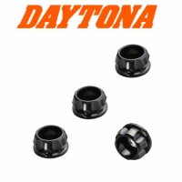 Konischer Zierring | Alu | Schwarz | 6mm | 4Stck |...