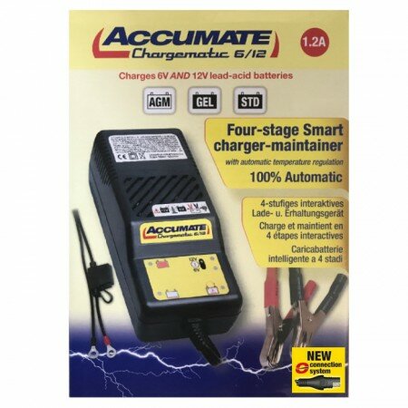 Batterieladegerät "AccuMate" Inkl. SAE-74 + SAE-71