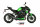 MIVV Suono Edelstahl schwarz Kawasaki Z 900 20-22