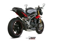 MIVV Suono Black Steel Triumph Speed Triple 1050 16-