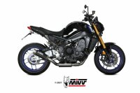 MIVV Komplettanlage X-M1 Edelstahl schwarz Carbon Yamaha MT-09/FZ-09 21-23