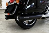 Miller Cleveland 107  Euro 5 Slip-On Auspuff HD Touring Modelle FL3 107 CUI