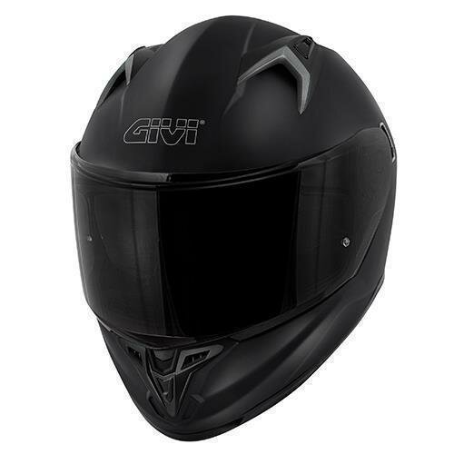 GIVI HPS 50.8 Solid Color - Integral-Helm matt-schwarz - Gr. 54/XS