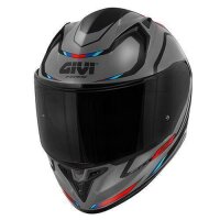 GIVI HPS 50.8 MACH1 - Inegral-Helm matt-grau/schwarz/rot...