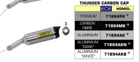 Arrow Thunder Aluminium black Yamaha YFZ-R3 ´19-20