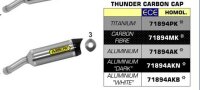 Arrow Street Thunder titanium silencer with carby end cap...