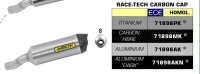 Arrow Race-Tech aluminium Dark" silencer" Kawasaki ZX-6R 636 19-