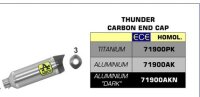 Arrow Thunder Aluminium schwarz", " Yamaha MTX 850 Ni