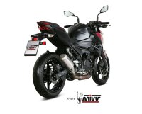 MIVV MK3 Edelstahl Racing Kawasaki Ninja 400 19-