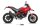 MIVV Suono Edelstahl schwarz Ducati Hypermotard 821 13-16 - Hyperstrada 821 13