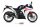 MIVV Suono Edelstahl schwarz Honda CBR 250 R 11-16