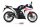 MIVV GP Edelstahl schwarz Honda CBR 250 R 11-16
