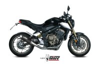 MIVV GPPro Carbon mit Kat Honda CBR 650 R 19-22-Honda CB...