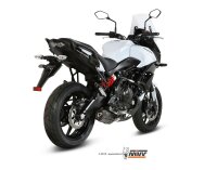 MIVV Suono Edelstahl schwarz Kawasaki Versys 650 15-18