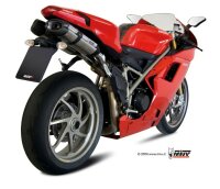 MIVV Suono Edelstahl Ducati 848 07-13 - Ducati 1098 07-08 - Ducati 1198 09-13
