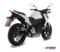 Storm by MIVV GP schwarz Honda CB 500 F/ X CBR 500 R ´13/15