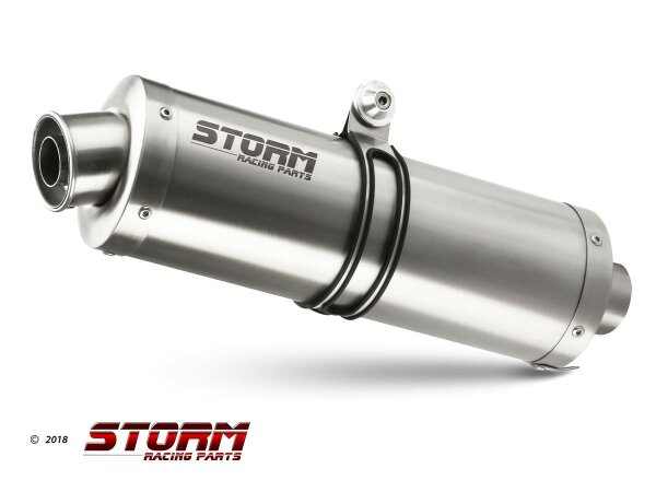 Storm by MIVV OVAL GP Edelstahl Yamaha Tenere ´700 19-21