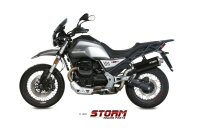 Storm by MIVV OVAL schwarz Moto Guzzi V85 TT 19-22