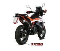 Storm by MIVV OVAL schwarz KTM 790 Adventure 2019-