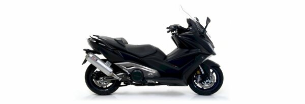 KYMCO AK 550 2017 IPERSPORT ALUMINIUM SI LENCER WITH STEEL ENDCAP AND RACING COL