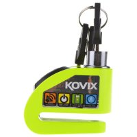 Kovix Alarmbremsscheibenschloss KD6 fluo-grün - 6 mm Pin