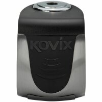 Kovix Alarmbremsscheibenschloss KS6 metall gebürstet - 5,5 mm Pin