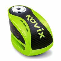 Kovix Alarmbremsscheibenschloss KNX6 fluo-grün - 6 mm Pin