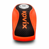 Kovix Alarmbremsscheibenschloss KNX10 fluo-orange - 10 mm...