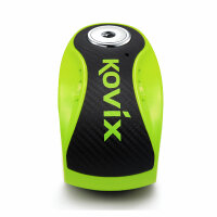 Kovix Alarmbremsscheibenschloss KNX10 fluo-grün - 10...