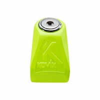 Kovix Bremsscheibenschloss KN1 fluo-grün - 6 mm Pin
