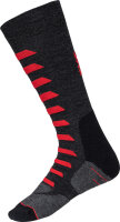 iXS Socken Merino 365 grau-rot 42/44