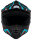 iXS Motocrosshelm iXS363 2.0 matt schwarz-petrol-rot L