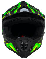 iXS Motocrosshelm iXS363 2.0 matt schwarz-gelb fluo-grün fluo L