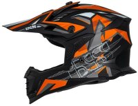 iXS Motocrosshelm iXS363 2.0 matt schwarz-orange-anthrazit S